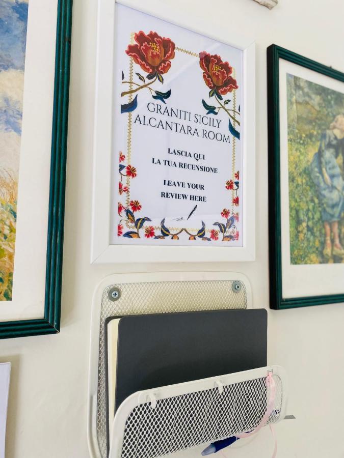 "The Gole Of Alcantara Living In The Dream'S Room" Graniti Exteriör bild